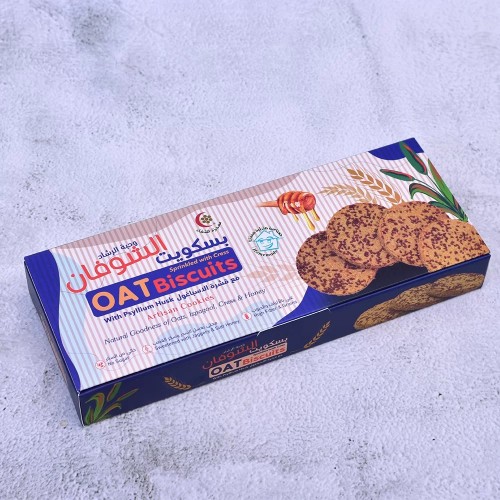 Mujeza Miracle Oat Biscuits with Psyllium Husk & Cress Seeds 180g