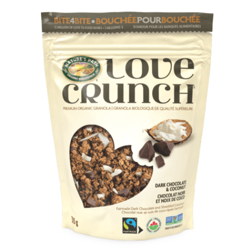 NATURES PATH Organic Dark Chocolate & Shredded Coconut Granola 325g