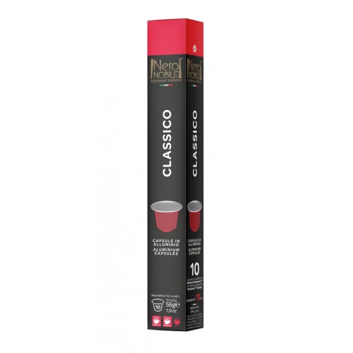 Nero NOBILE Classic Roasted Ground Coffee Aluminum Capsules 56g