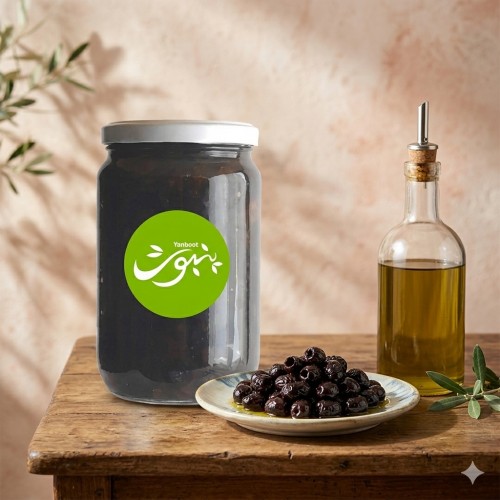زيتون أسود جرجير عضوي 700غ