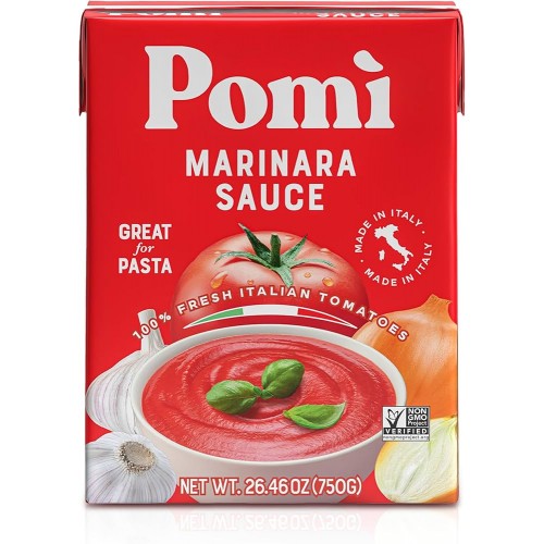 Pomi Marinara Sauce (Tomato Sauce with Garlic & Basil) 750g