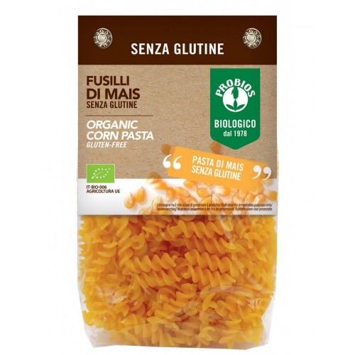 PROBIOS Organic GF Corn Fusilli Pasta 400g