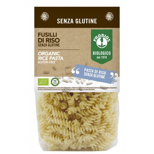 PROBIOS Organic GF Rice Fusilli 400g