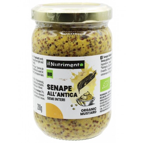 PROBIOS Organic Mustard with Whole Seeds 200g