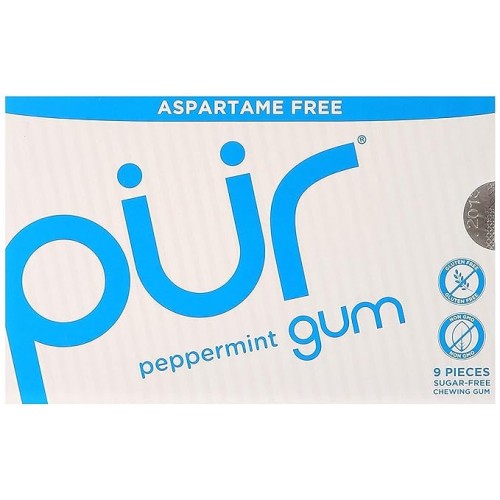 Pur GF Peppermint Gum 9 Pieces