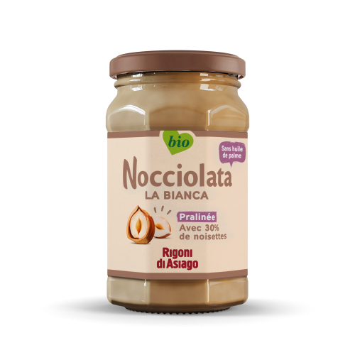 RIGONI DI ASIAGO Organic Hazelnut & Milk Spared 325g