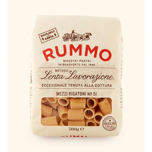 RUMMO MEZZI RIGATONI | Nº 51 500g
