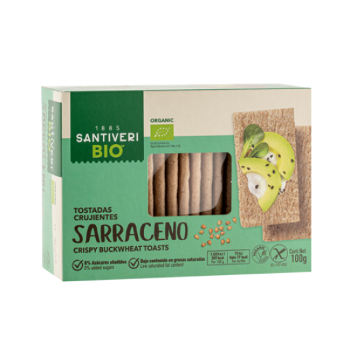 SANTIVERI Crispy Toasted Organic Buckwheat 100g