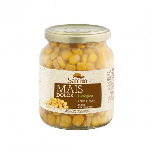 Sarchio Organic Sweet Corn 360g