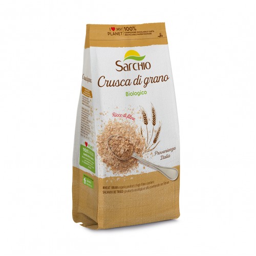 Sarchio Organic Wheat Bran 250g