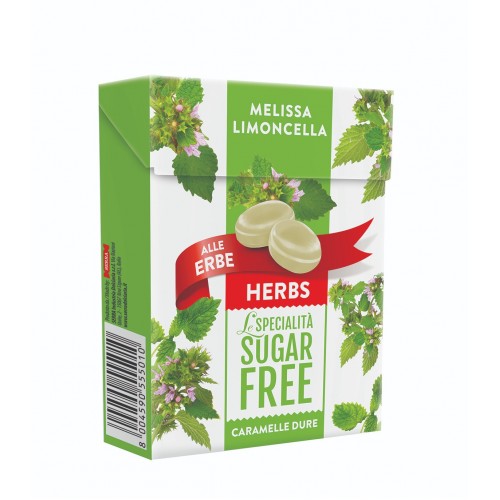 Serra Mini Hard Candies with Mint and Lemon (Sugar Free) 50g