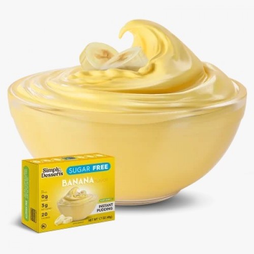 Simply Desserts GF Sugar-Free Banana Pudding 48g