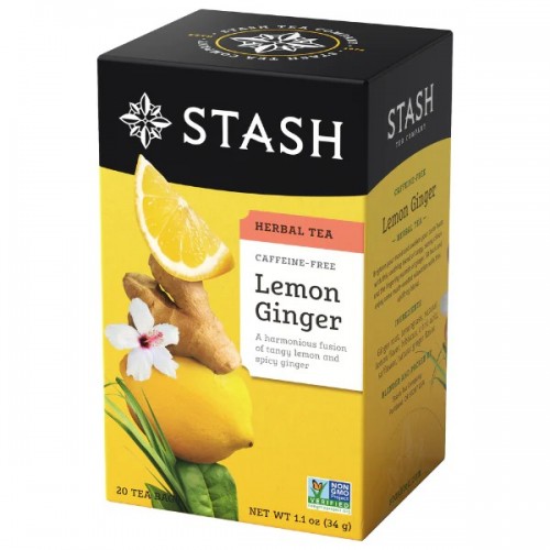 STASH Herbal Tea (Lemon Ginger) 34g