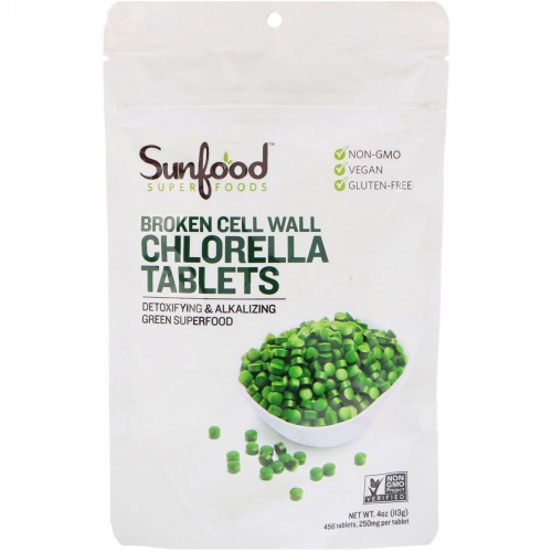 Sunfood Chlorella Tablets 113g