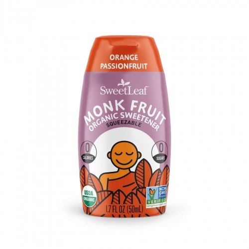Sweet Leaf Organic Monk Fruits with Passion Fruit 50 mL