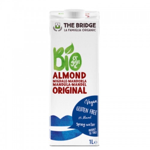 The Bridge Organic Gluten Free Almond Milk 1 Litre