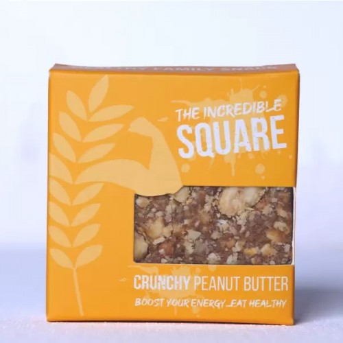 THE INCREDIBLE OAT Crunchy Peanut Butter Square 35g