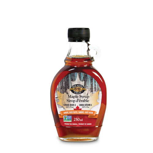 THE MAPLE TREAT Pure Maple Syrup (Amber) 250ml