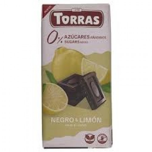 Torras Dark Chocolate with Lemon 75g