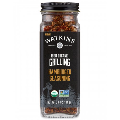 WATKINS Organic Grilling Hamburger Seasoning 104g