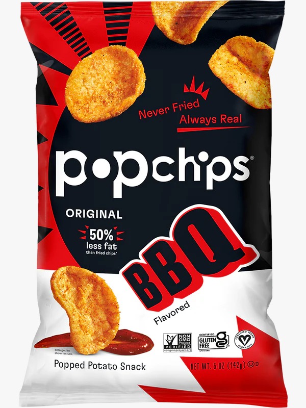 Popchips Potato Barbeque Chips 142 g