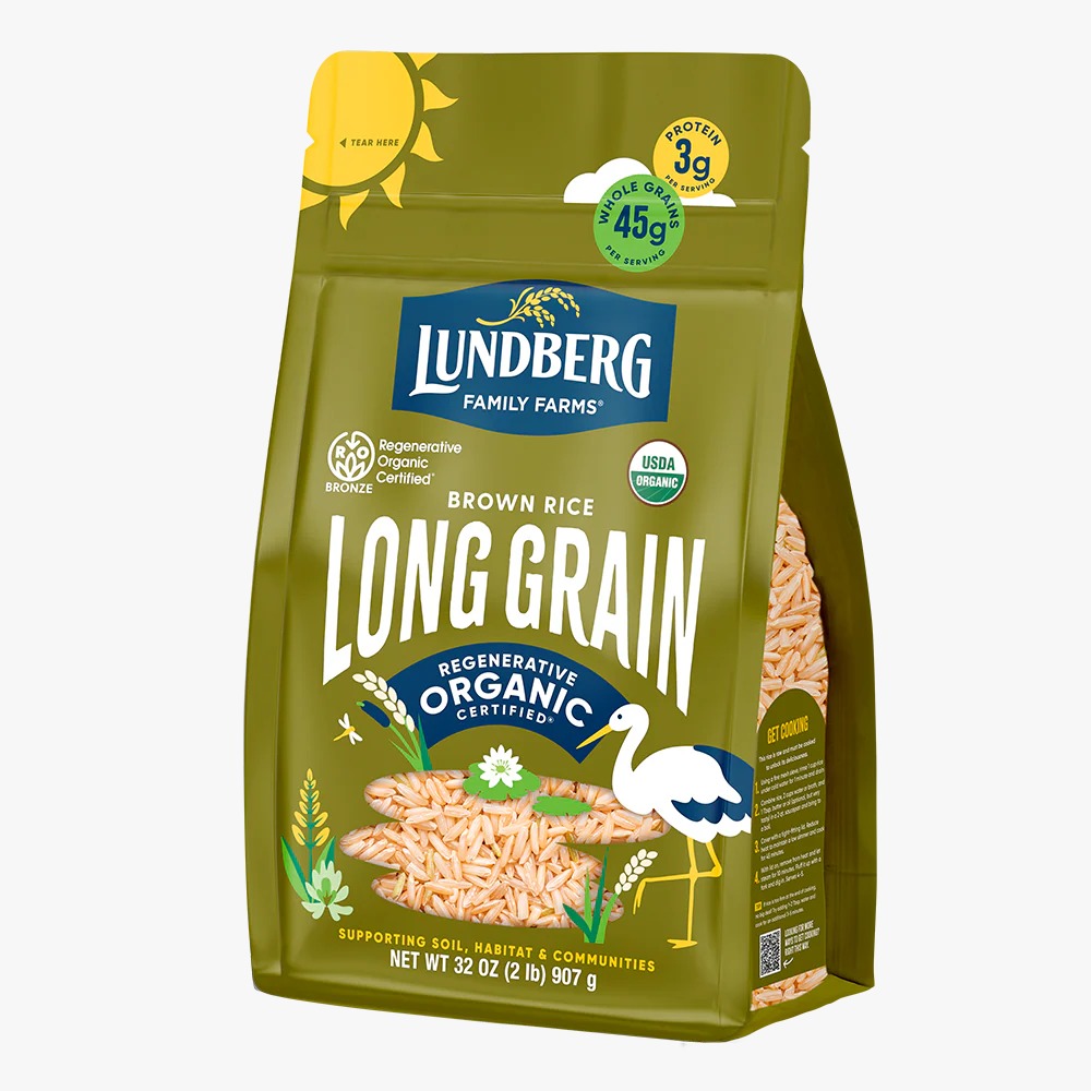 Lundberg Organic GF Brown Long Grain Rice 907g