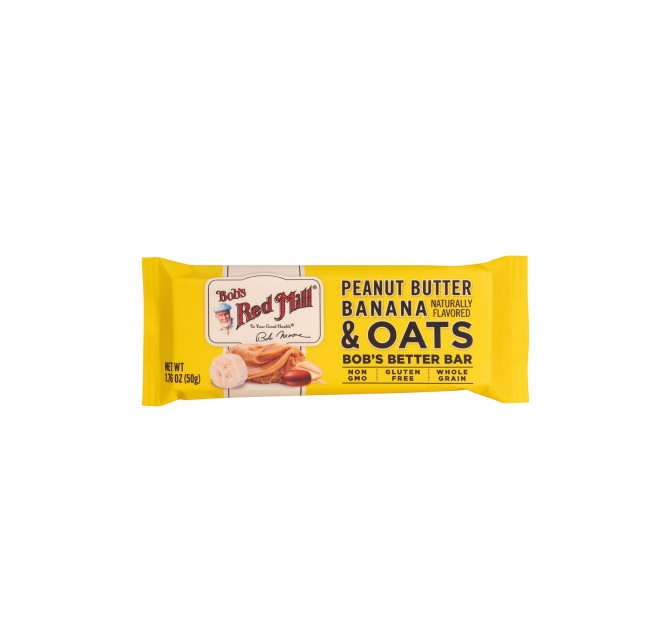 Bob's Red Mill Peanut Butter,Banana Oats Bar 50g