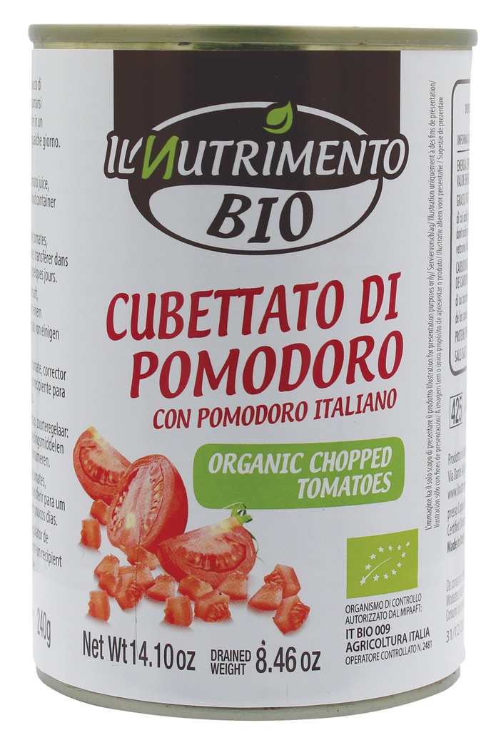 IL Nutrimento Org. Chopped Tomatoes 400g