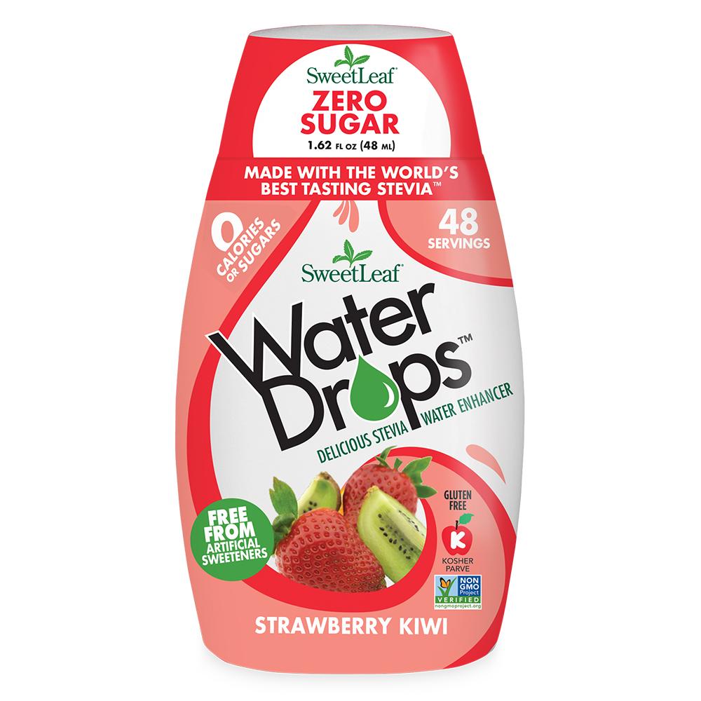 Sweet Leaf Water Drops Strawberry Kiwi 48mL