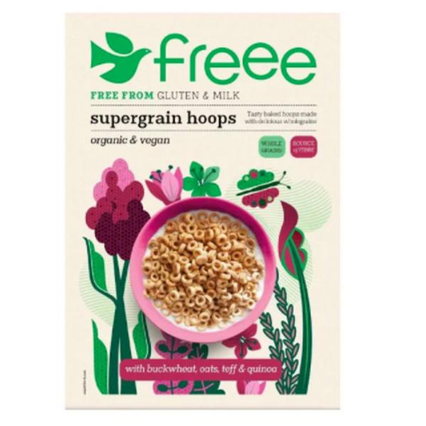 Doves Farm Organic GF Buckwheat, Oats, Teff & Quinoa Cornflakes 300g