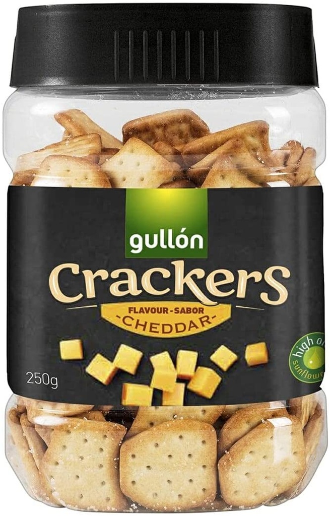 gullon Cheddar Crackers 250g