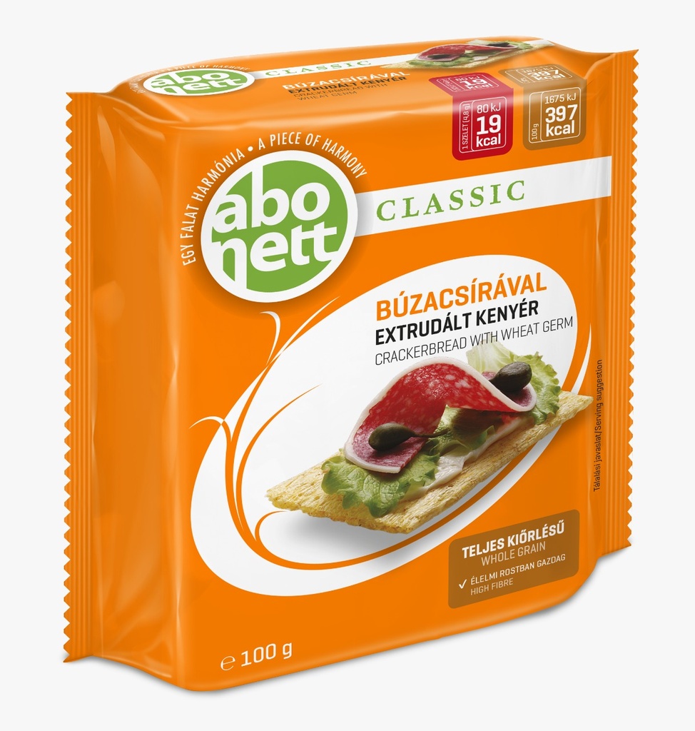 abonett Crisp bread with Wheat Germ 100g