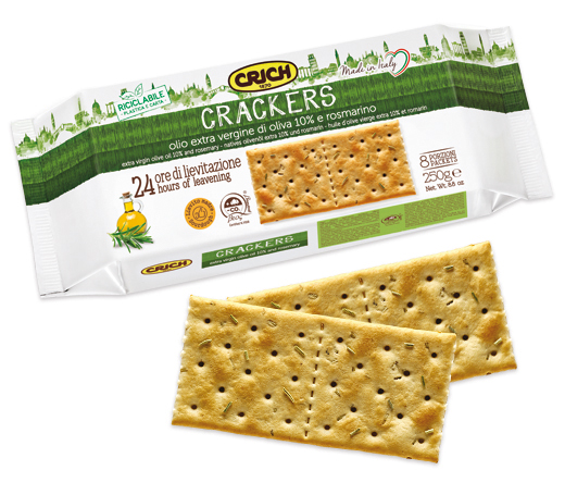 CRICH Crackers with Olive Oil & Rosemary 250g