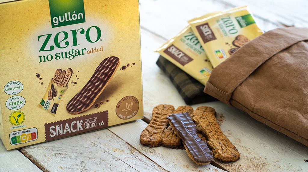 gullon Biscuits Covered with Dark Chocolate 150g