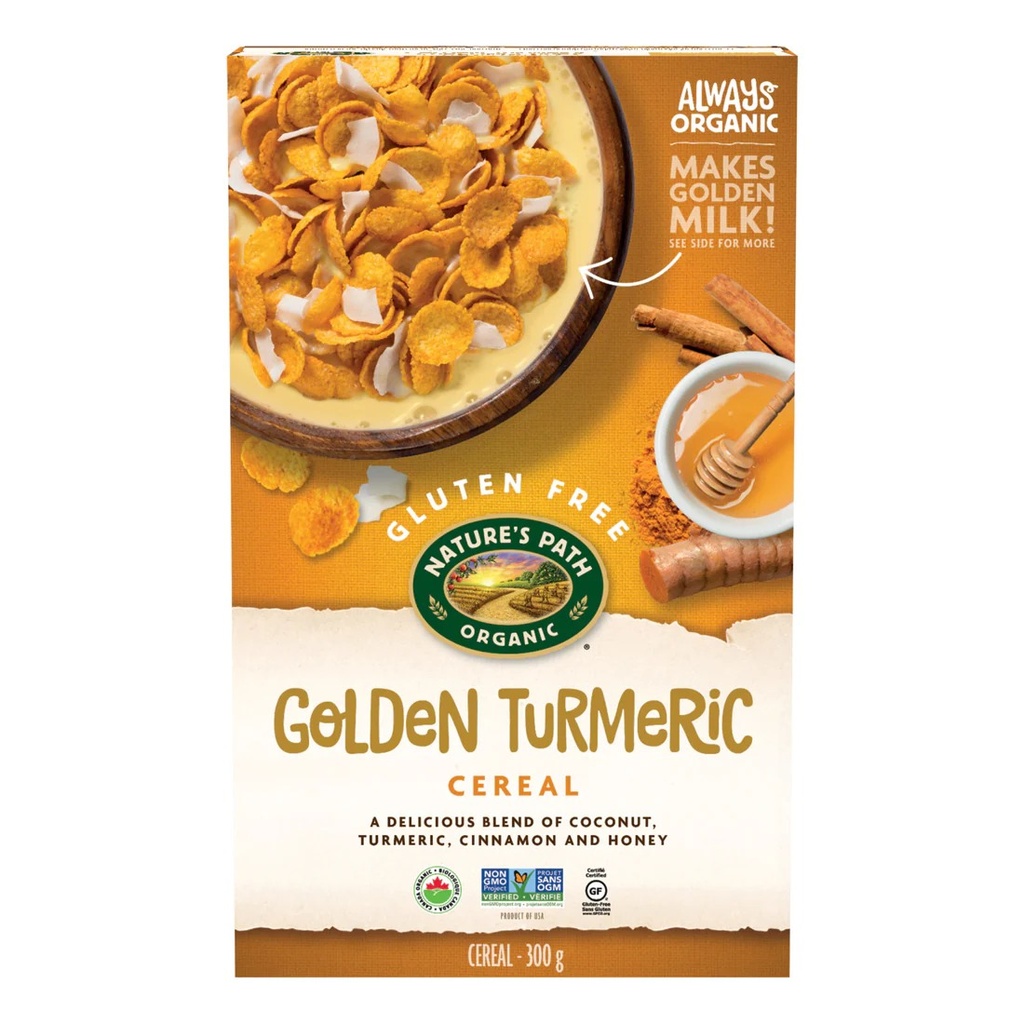 Nature's Path Organic Golden Turmeric Cereal 300g