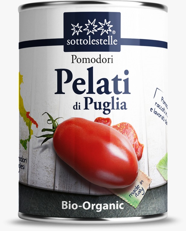 sottolestelle Organic Peeled Tomatoes 400g