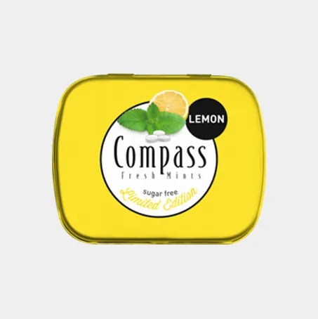Compass Sugar-Free Lemon Candy 14g