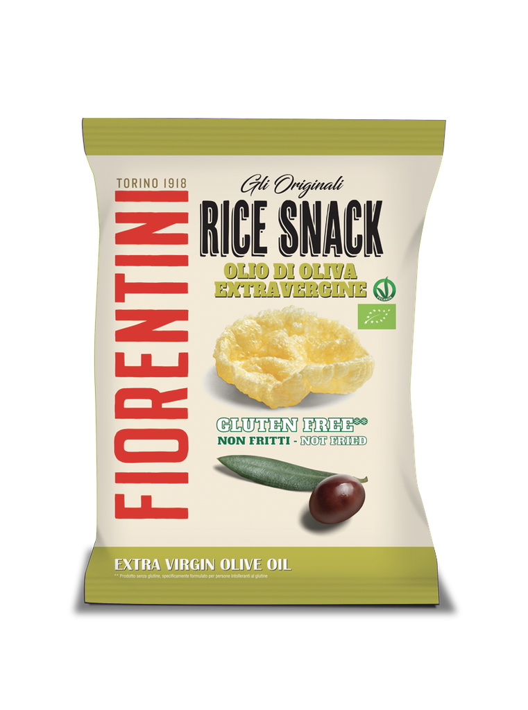 FIORENTINI Organic GF Mini Rice Cakes with Extra Virgin Oil 40g