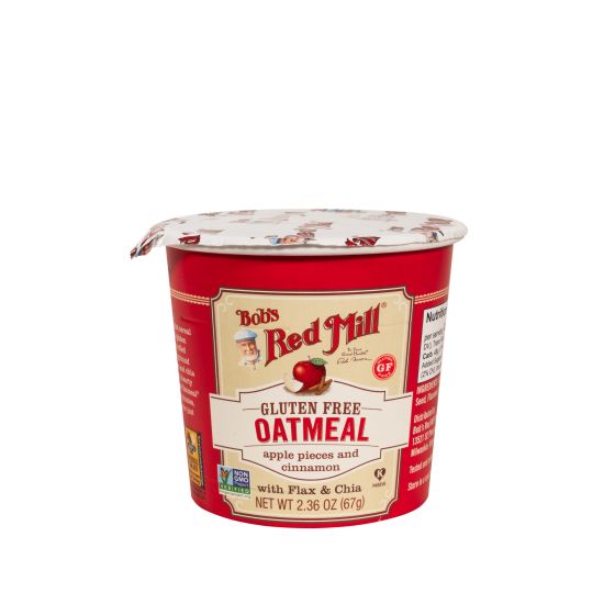 Bob's Red Mill GF Apple Pieces and Cinnamon Oatmeal 67g