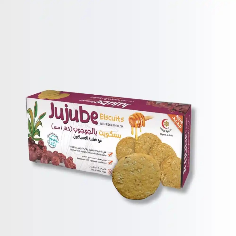 Mujeza Miracle Oat Biscuits with Psyllium Husk & Jujube 180g
