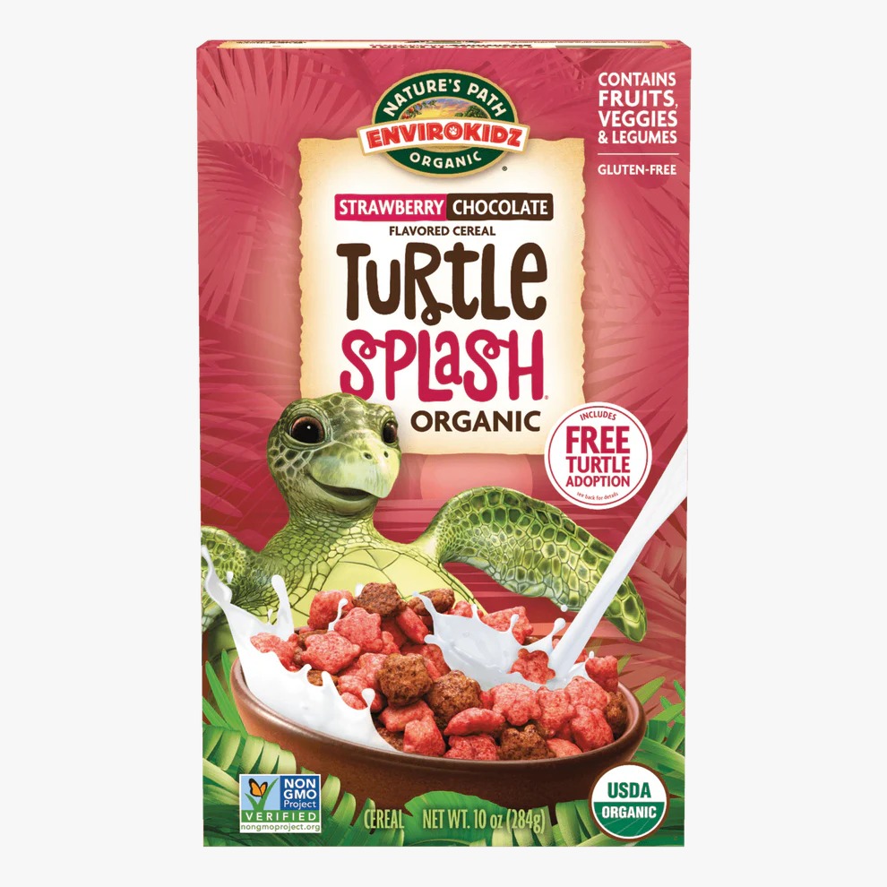 Nature's Path Organic Strawberry Chocolate Flavored Cereal (Turtle Splash) 284g