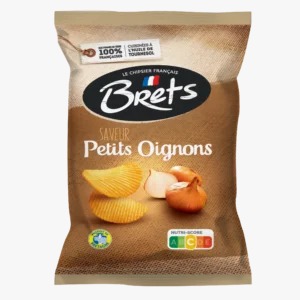 BRets GF Potato Chips with Onion 125g