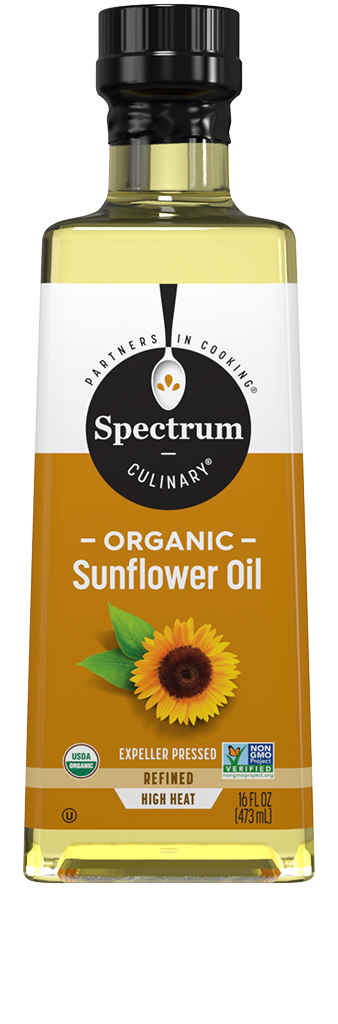 Spectrum Organic Sunflower Oil 473ml