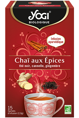 Yogi Organic Black Tea with Cinnamon & Ginger 30g