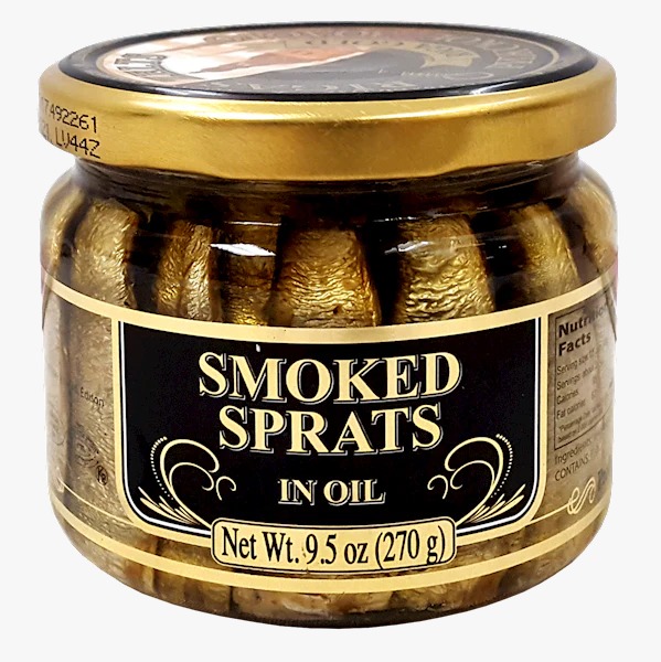 RIGA GOLD Smoked Sprats in Oil 270g