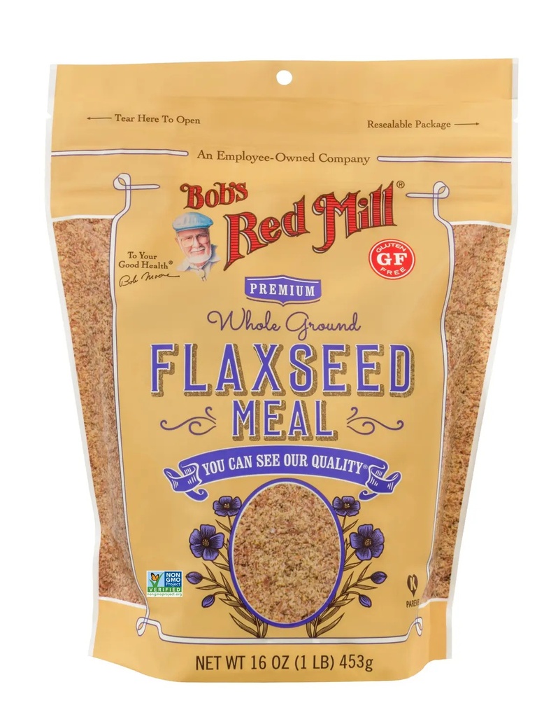 Bob's Red Mill GF Whole Ground Flaxseed Meal 453g
