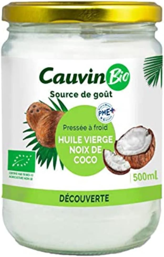 Cauvin Organic Virgin Coconut Oil 500ml