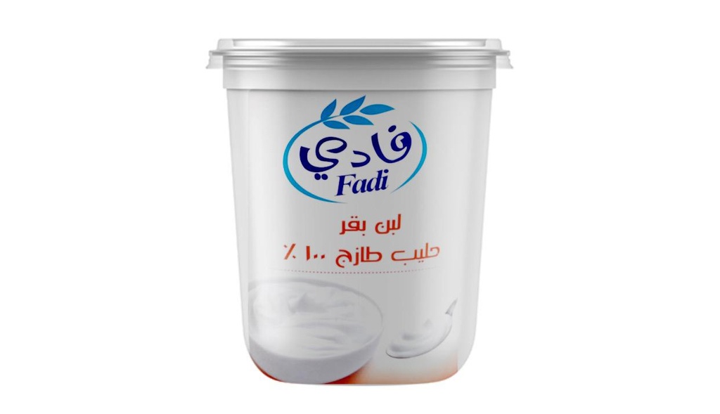 Cow yogurt لبن بقري