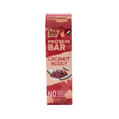 RECHARGE GF Protein Bar with Coconut Berry 60g
