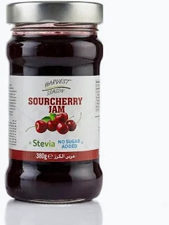 Harvest Cherry Jam No-Added-Sugar 380g